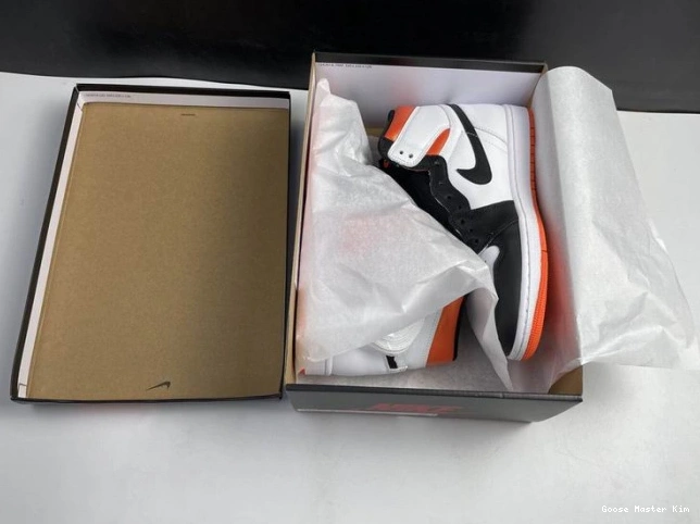 Electro High Jordan Orange Air 1 555088-180 Retro 0630